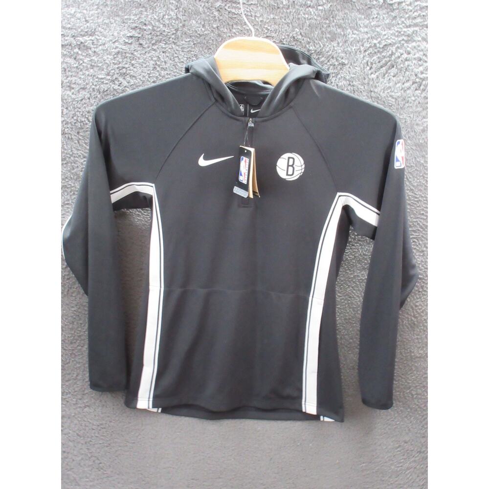 NWT NIKE Brooklyn Nets On Court Zone Men's Small Quarter-Zip Dri-FIT Jacket